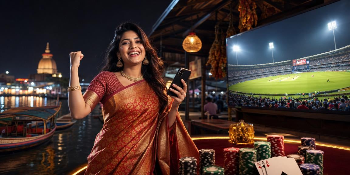 বাংলাদেশের একজন মহিলা পোকার গেম পরীক্ষা করছেন